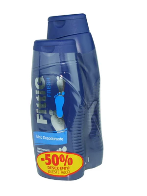 Fittig Talco Deo por 200  gramos + 100  gramos