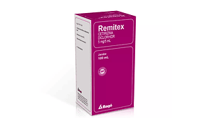 Remitex (B) Cetirizina 5 mg /5 ml Jarabe 100 ml.
