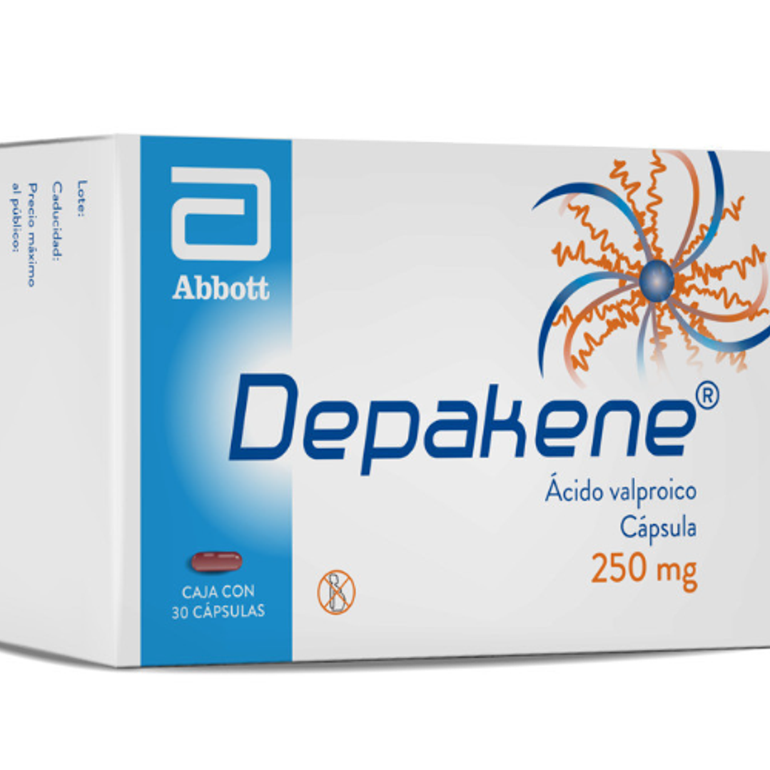 Depakene Ácido valproico 250 mg 25 Cápsulas. 1