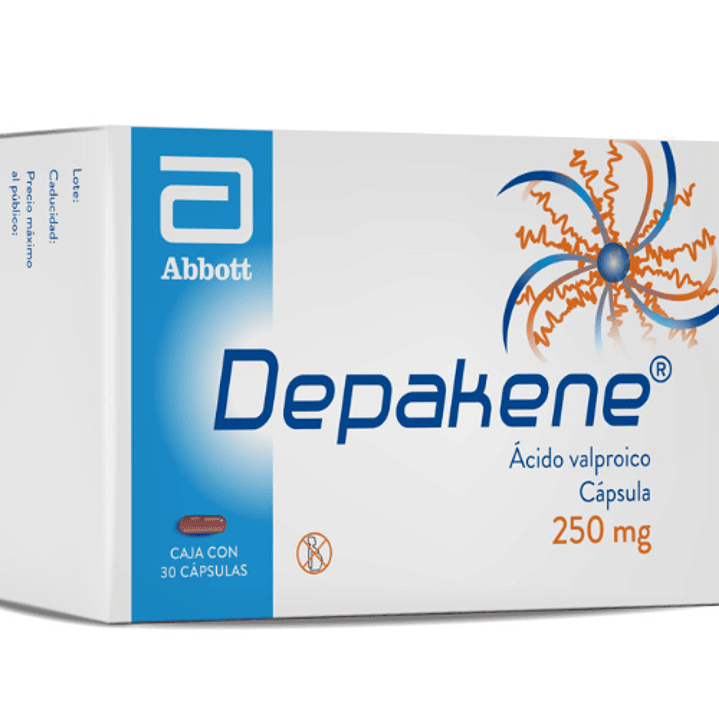Depakene Ácido valproico 250 mg 25 Cápsulas. 1