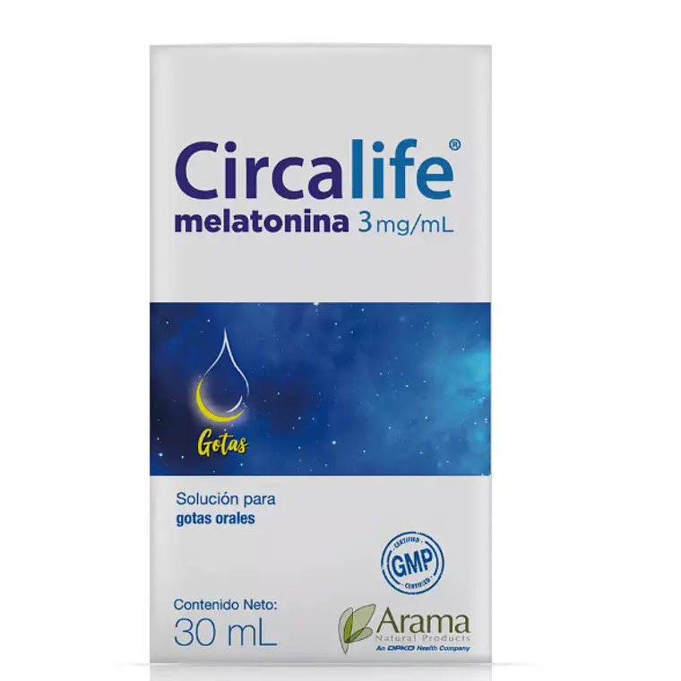 Circalife Gts 3 mg por 30  ml (Melatonina) 1