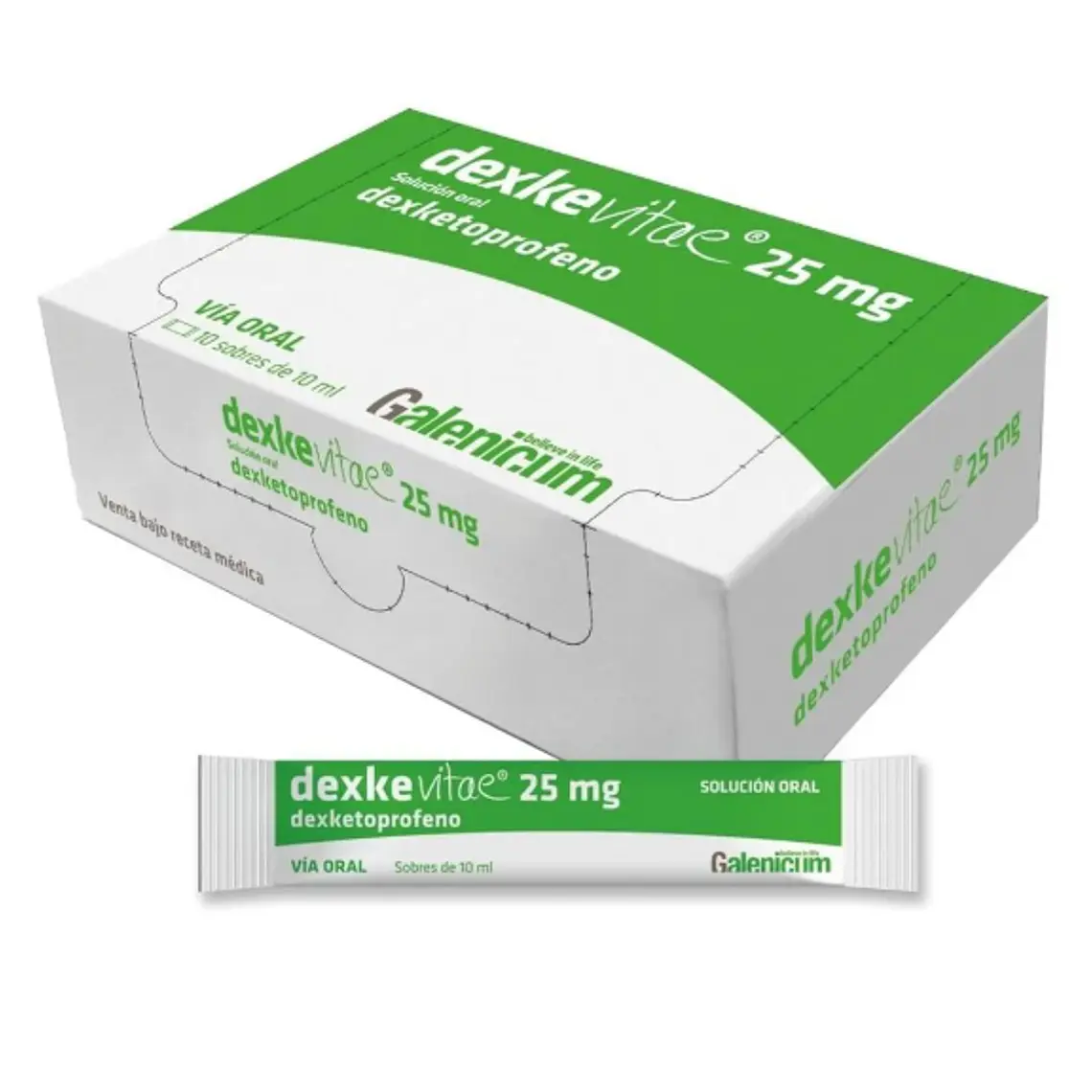 Dexkevitae Dexketoprofeno 25 mg 10 Sobres. 1