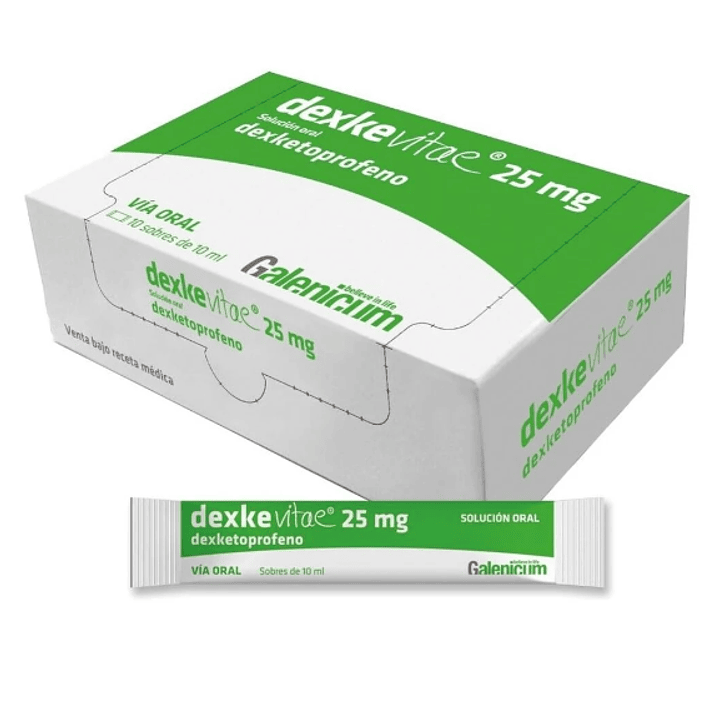 Dexkevitae Dexketoprofeno 25 mg Solución 0ral 10 Sobres. 1