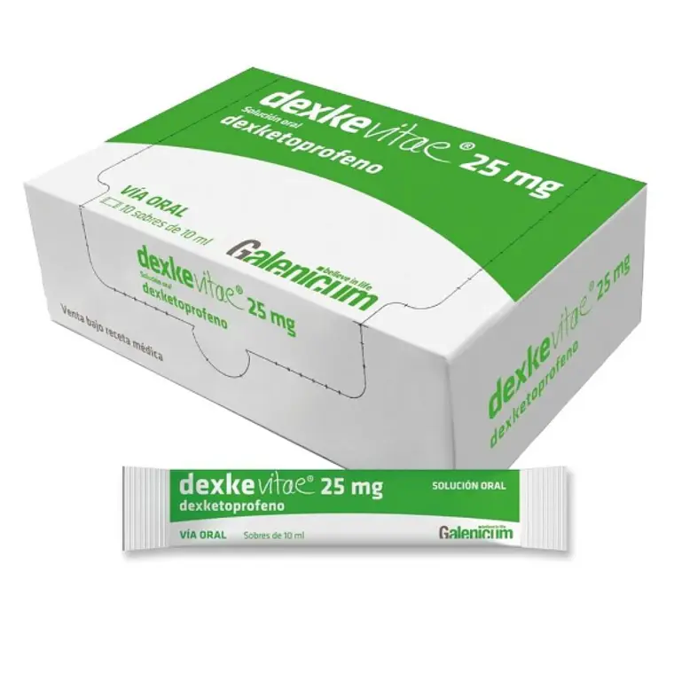 Dexkevitae Dexketoprofeno 25 mg 10 Sobres. 1