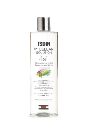 Micellar solution 4 en 1  400 ml. ISDIN