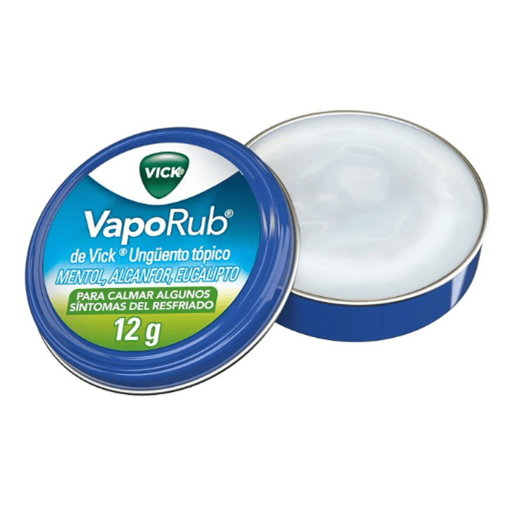 Vick VaoRub Ungüento tópico 12 g. 12 unidades. 1