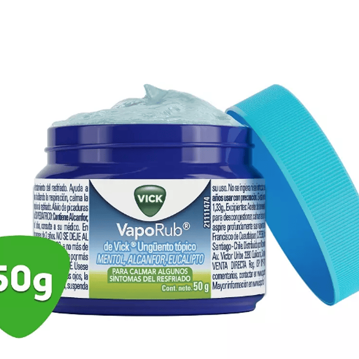 Vick Vaporub Ungüento tópico 50 g. 1
