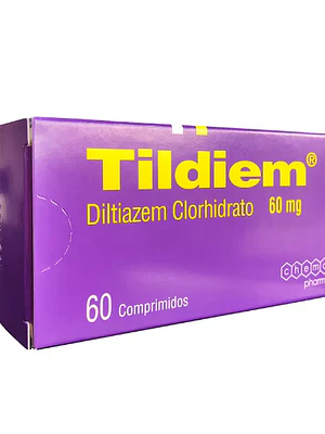 Tildiem Diltiazem 60 mg 60 Comprimidos.