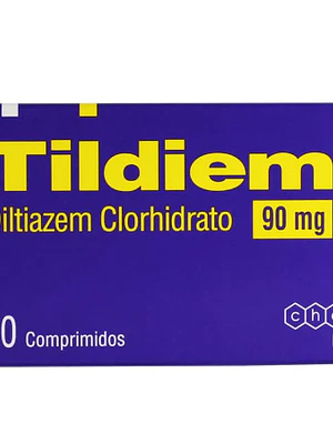 Tildiem Diltiazem 90 mg 20 Comprimidos.