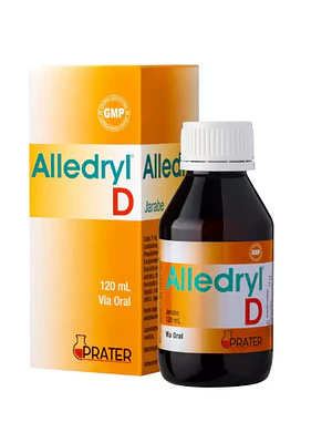 Alledryl-D Loratadina - Pseudoefedrina Jarabe 120 ml.