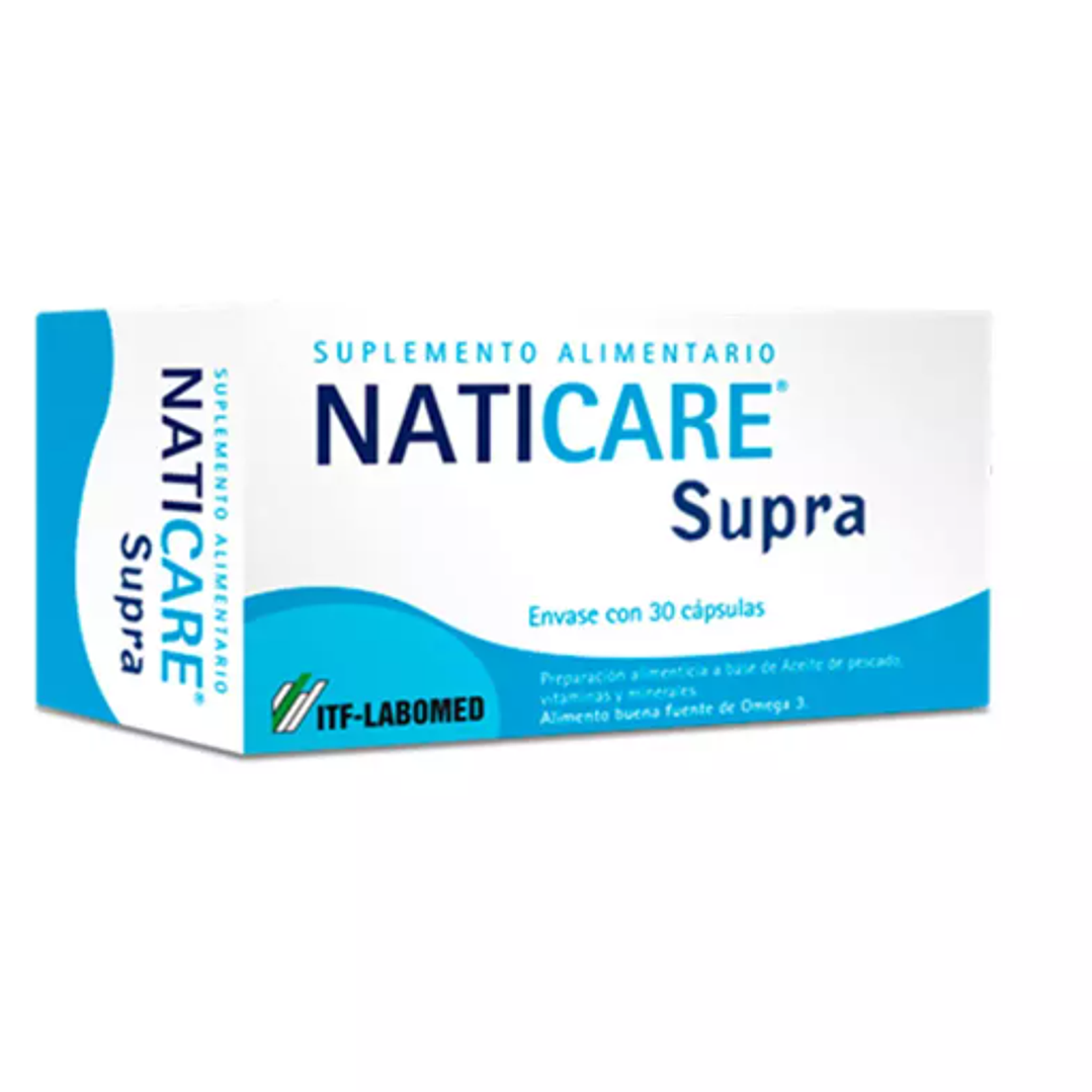 Naticare Supra 30 Cápsulas. 1