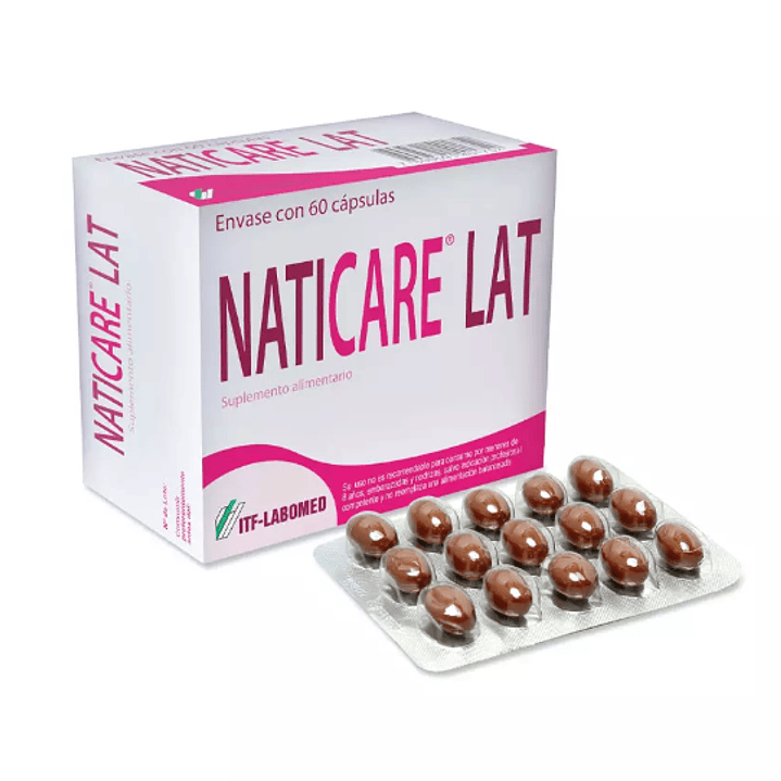 Naticare Lat 60 Cápsulas. 1