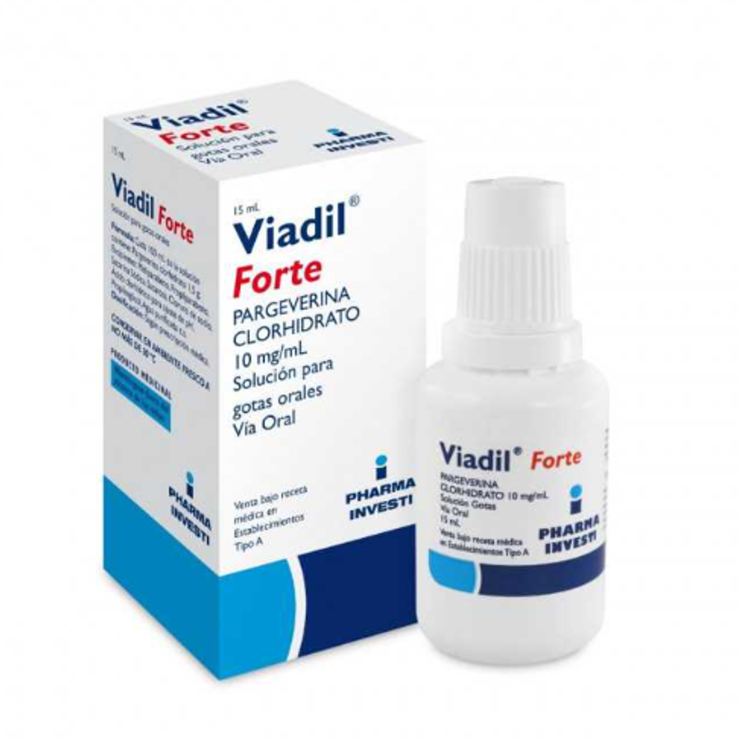 Viadil Forte Pargeverina 10 mg Gotas 15 ml. 1