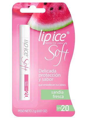 Lip Ice Soft SPF 20 Sandia fresca  2 g.