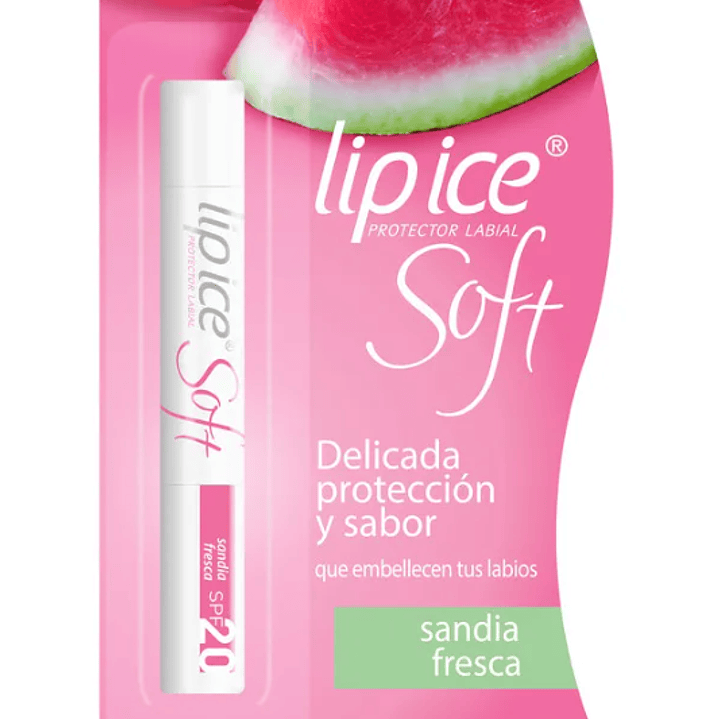 Lip Ice Soft SPF 20 Sandia fresca  2 g. 1