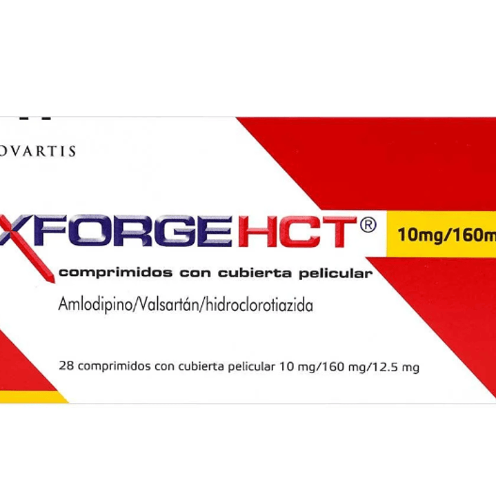 Exforge HCT 10 / 160 / 12,5 mg 28 Comprimidos. 1