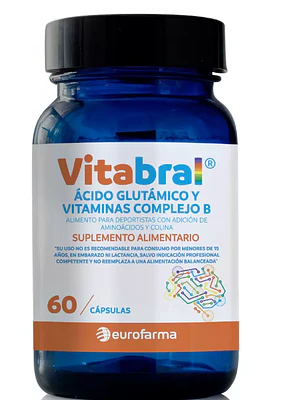 Vitabral Multivitamínico 60 Cápsulas. Eurofarma