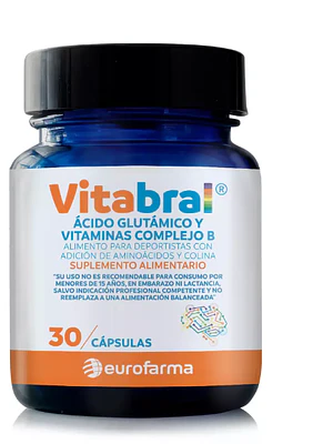 Vitabral Multivitamínico 30 Cápsulas. Eurofarma