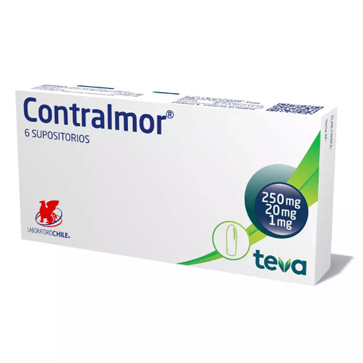Contralmor Betametasona 6 Supositorios. 1