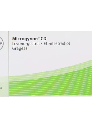 Microgynon CD Levonorgestrel, Etinilestradiol 28 Grageas.