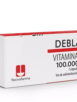 Deblax Vitamina D3 100.000 UI  1 Cápsula blanda.