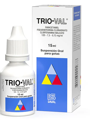 Trio-Val Gotas 15  ml.