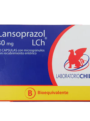 Lansoprazol (B) 30 mg 30 Cápsulas.