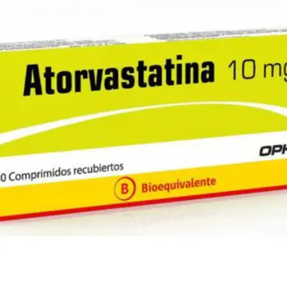 Atorvastatina (B)  10 mg 30 Comprimidos recubiertos. Opko  1