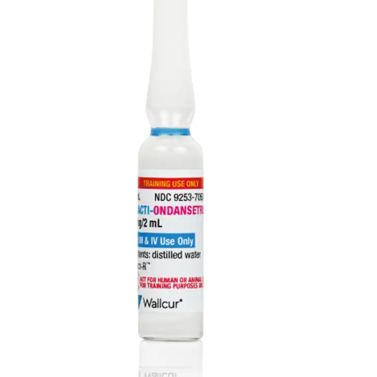 Ondansetrón  4 mg Solución inyectable 100 Ampollas 2 ml. Sanderson 1