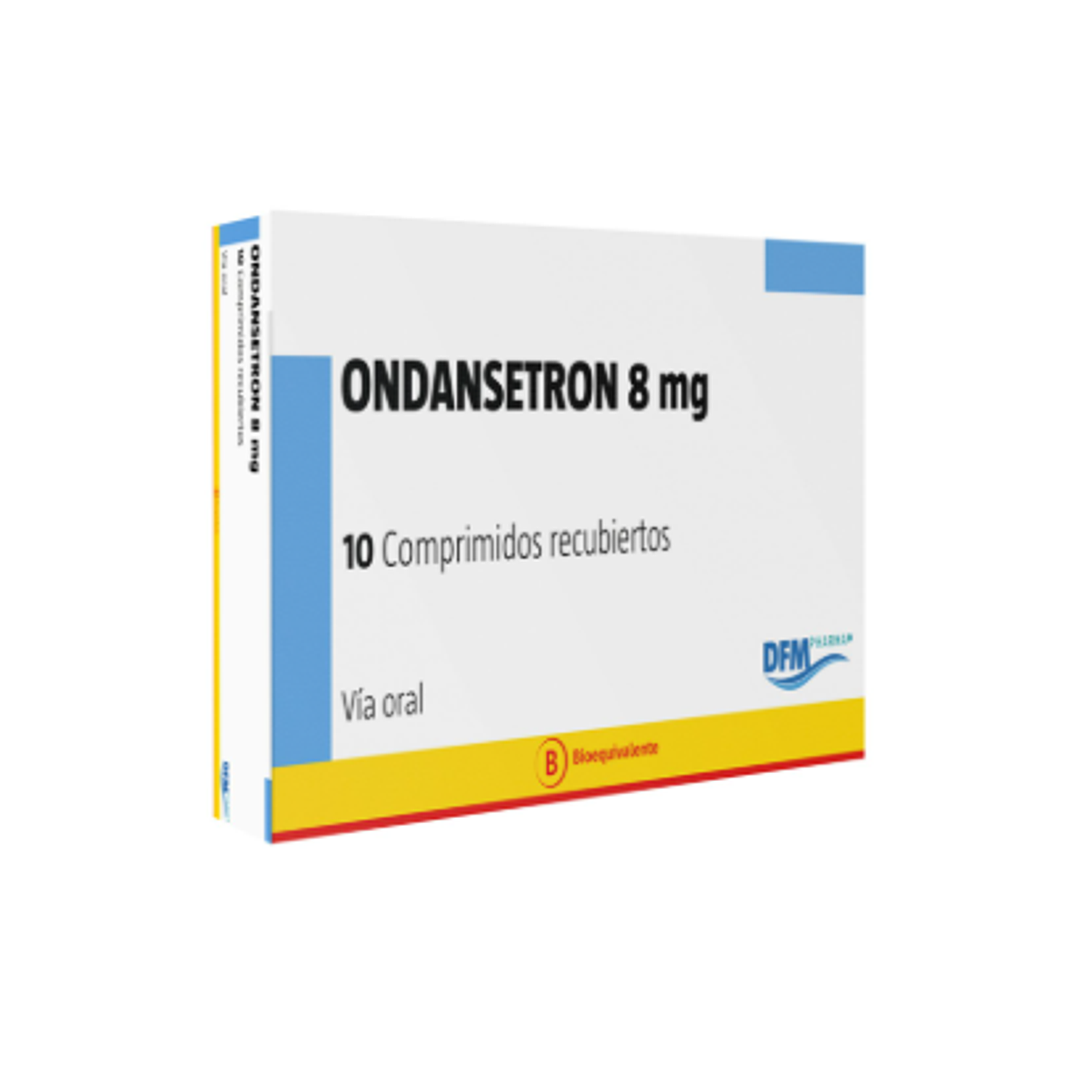 Ondasentrón 8 mg 10 Comprimidos. Difem 1