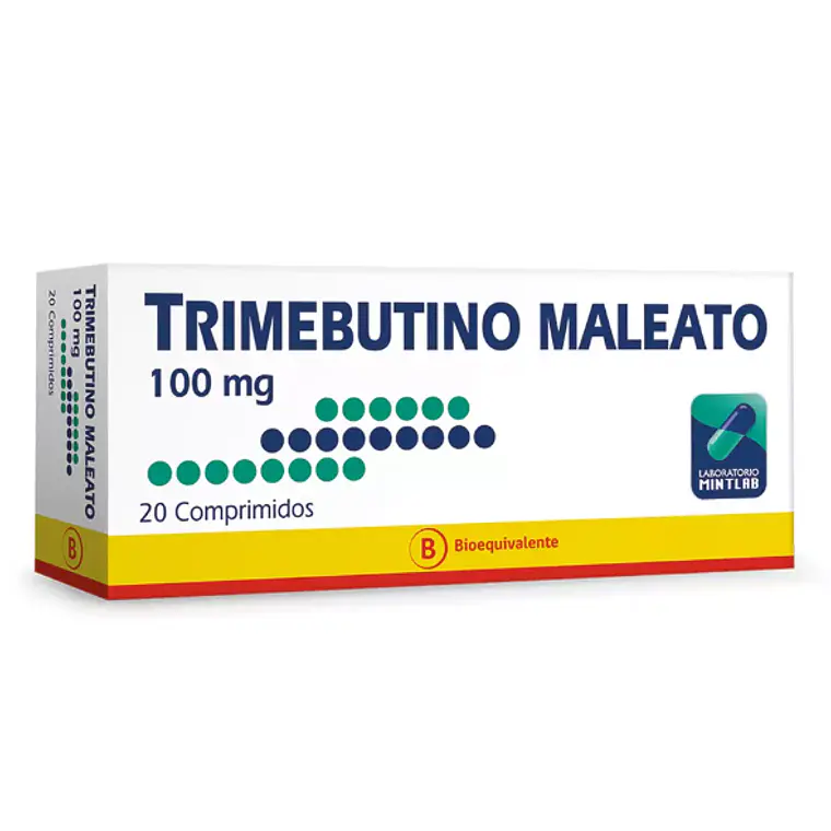 Trimebutino (B) Maleato 100 mg 20 Comprimidos. 1
