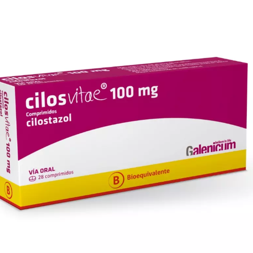 Cilosvitae (B) Cilostazol 100 mg 28 Comprimidos. 1