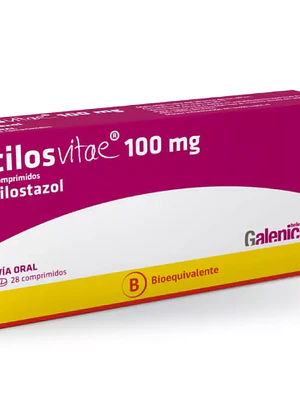 Cilosvitae (B) Cilostazol 100 mg 28 Comprimidos.