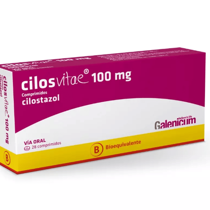 Cilosvitae (B) Cilostazol 100 mg 28 Comprimidos. 1