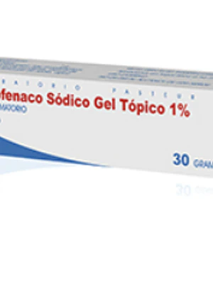 Diclofenaco Sódico 1 % Gel tópico 30 g. Pasteur