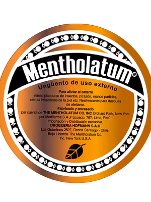 Mentholatum Ungüento  12 g.