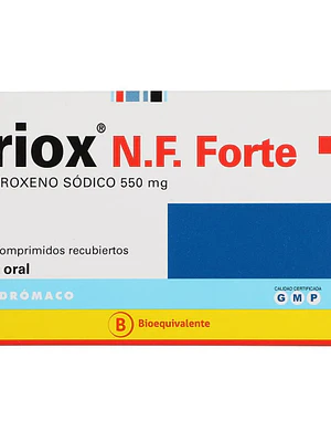Triox N.F. Forte (B) Naproxeno 550 mg 10 Comprimidos.