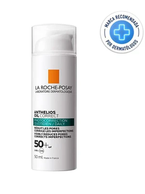 Anthelios Oil correct Fotoprotector FPS 50+ 50 ml. La Roche-Posay 