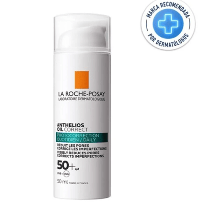  Anthelios Protector solar oil correct FPS 50+ 50 ml. La Roche-Posay  1