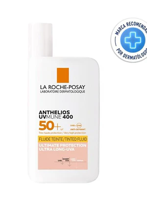 Anthelios Uv Mune Fluido Con Color por 50  ml