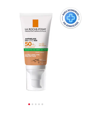 Anthelios Gel-Cre Toque Seco Fps 50+ Color por 50  ml (Dm)