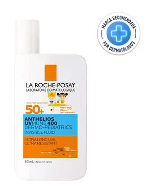 Anthelios Uv Mune 400 Dermo Pediatric Invisible Spf 50 por 50  ml