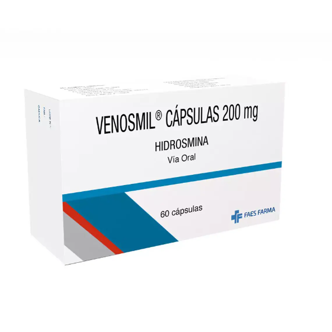Venosmil Hidrosmina 200 mg 60 Cápsulas. 1