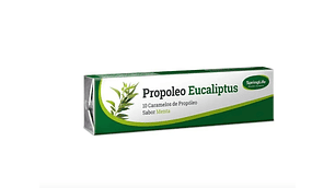 Propóleo Eucaliptus 10 Caramelos sabor menta. Springlife