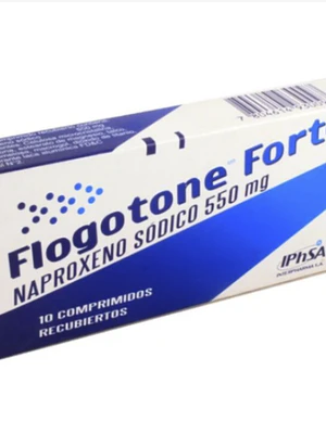 Flogotone Forte 550 mg 10 Comprimidos recubiertos.