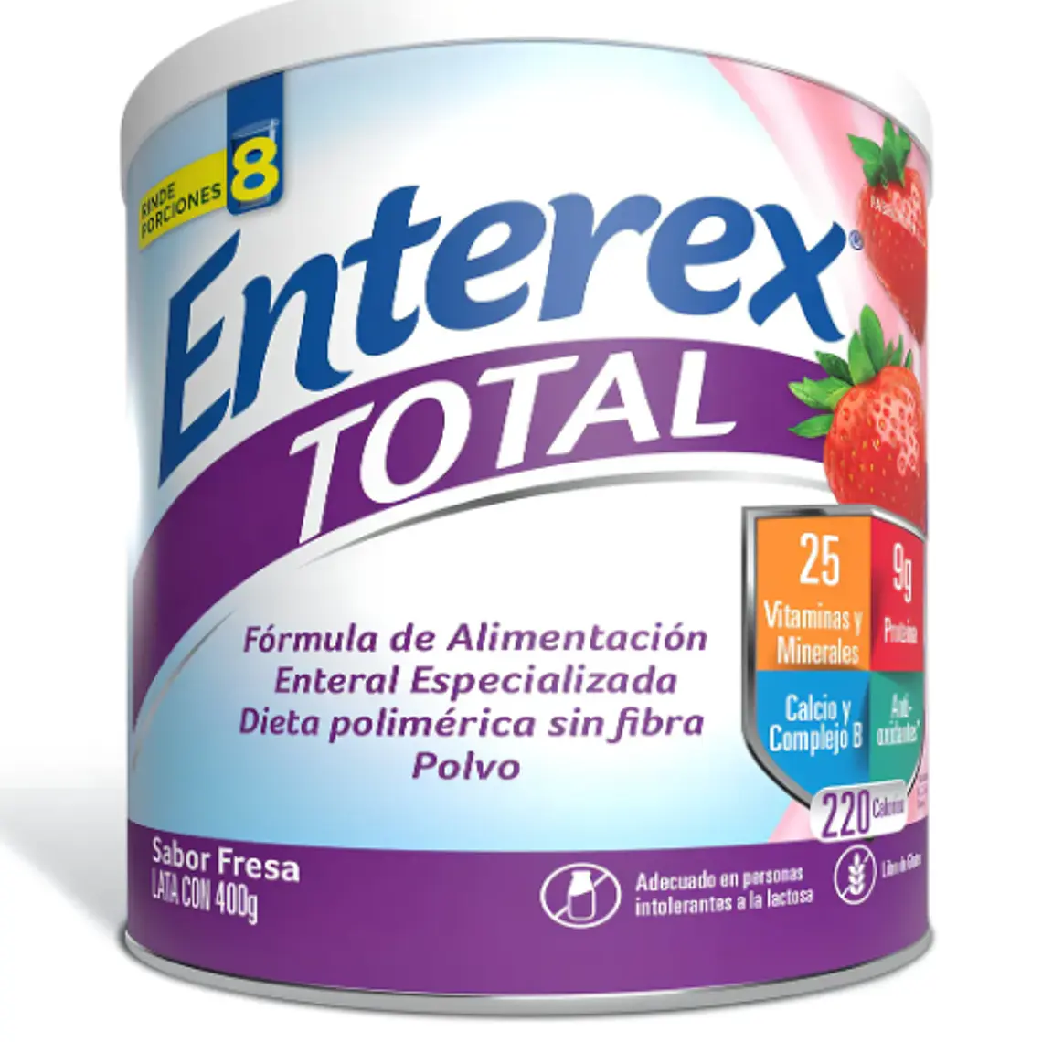 Enterex Total Frutilla 400 g. 1