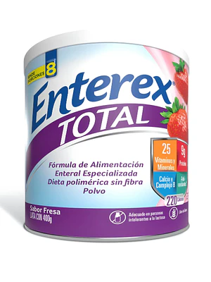 Enterex Total Frutilla 400 g.
