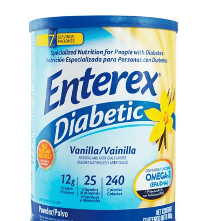 Enterex Diabetic 400 g. Sabor vainilla 1