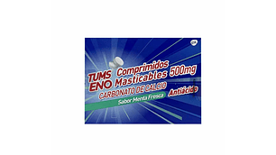 Tums Eno Antiácido 500 mg 48 Comprimidos masticables