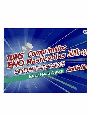 Tums Eno comprimidos Mast 500 mg por 48